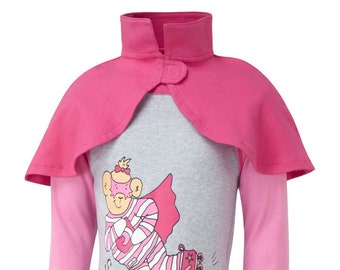 ScratchSleeves | Superhero PJs | Happy Pink | Kids | Perfect For Eczema And Other Itchy Skin Conditions