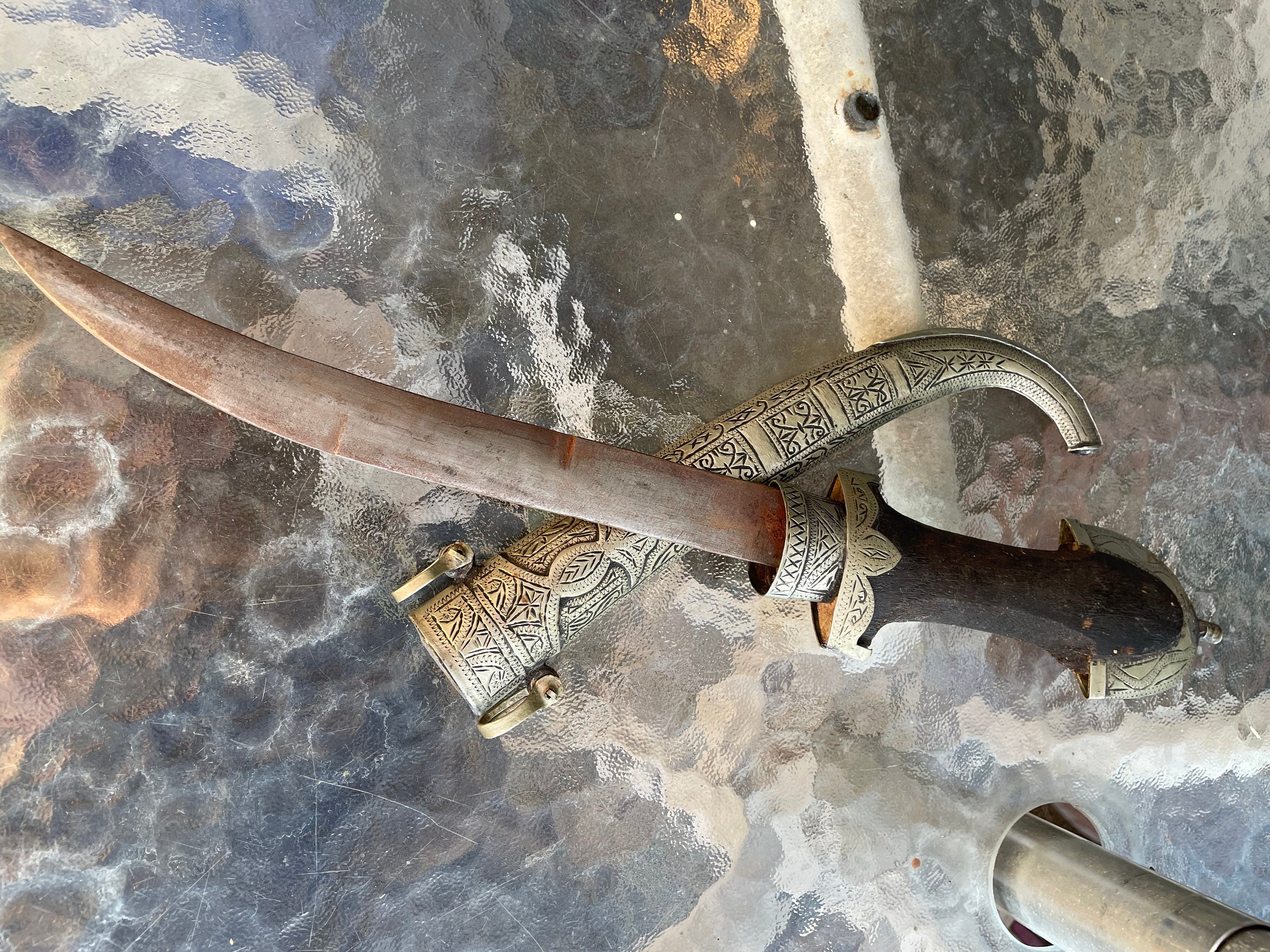 Antique Dagger Knife Khanjar Islamic Middle Eastern - Etsy