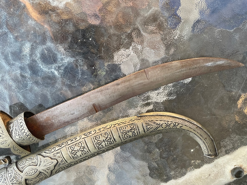Antique Dagger Knife Khanjar Islamic Middle Eastern - Etsy