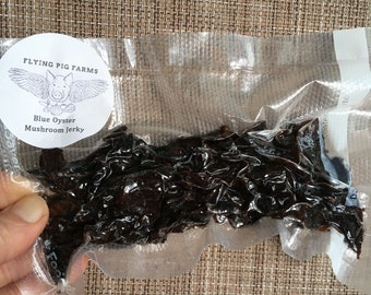 Blue Oyster Mushroom Jerky