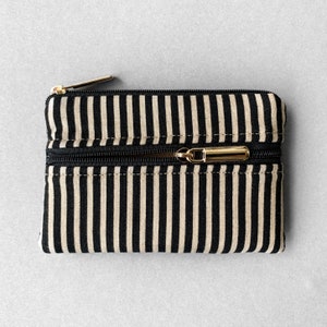 Mini Geldbeutel Double Stripes, kleiner Geldbeutel
