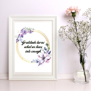 Inspirational Wall Art/ Printable / Farmhouse sign / Motivational Quote / Positivity Quote / Home decor