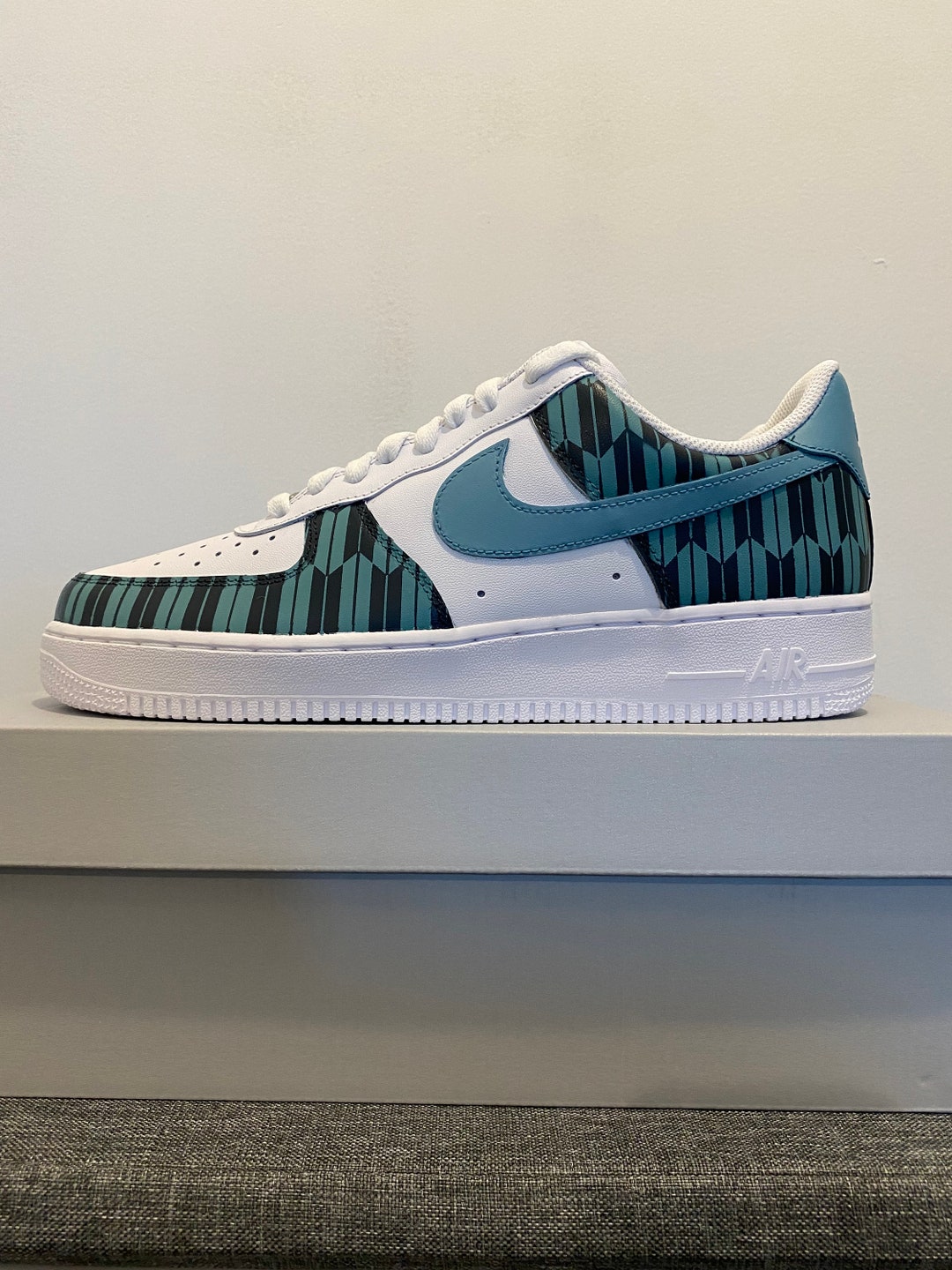 Forwardmovement Nike AF1 Custom Sneakers Authentic Nike Air Force 1 - Etsy