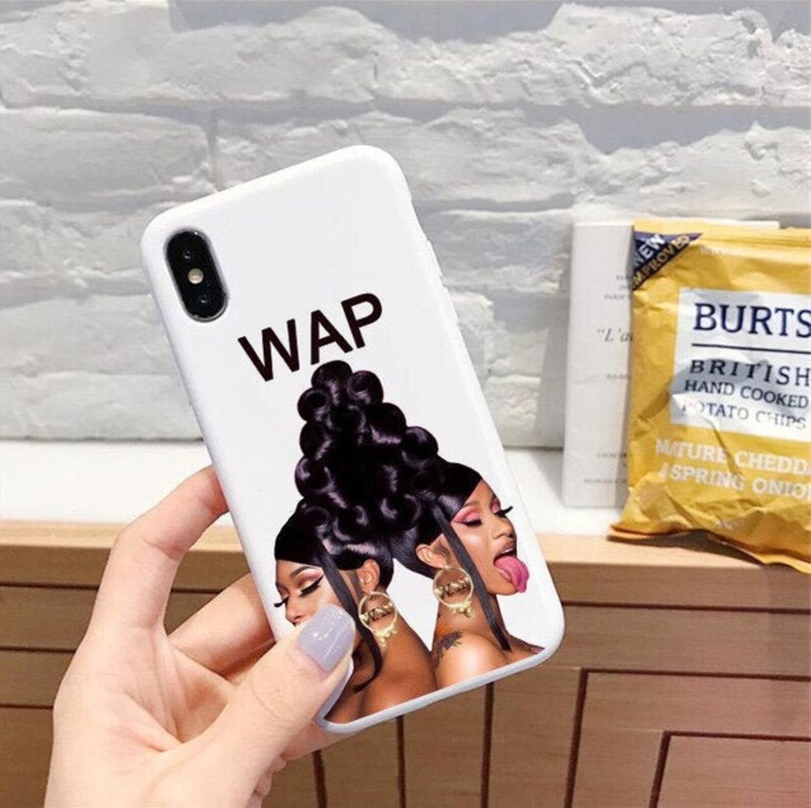 Cardi B Phone Case Cardi B WAP Feat Megan Stallion Soft Etsy