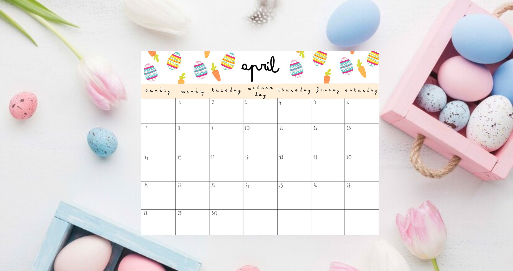 2024 Holiday Calendar, 2024 Calendar, 2024 Wall Calendar (Instant