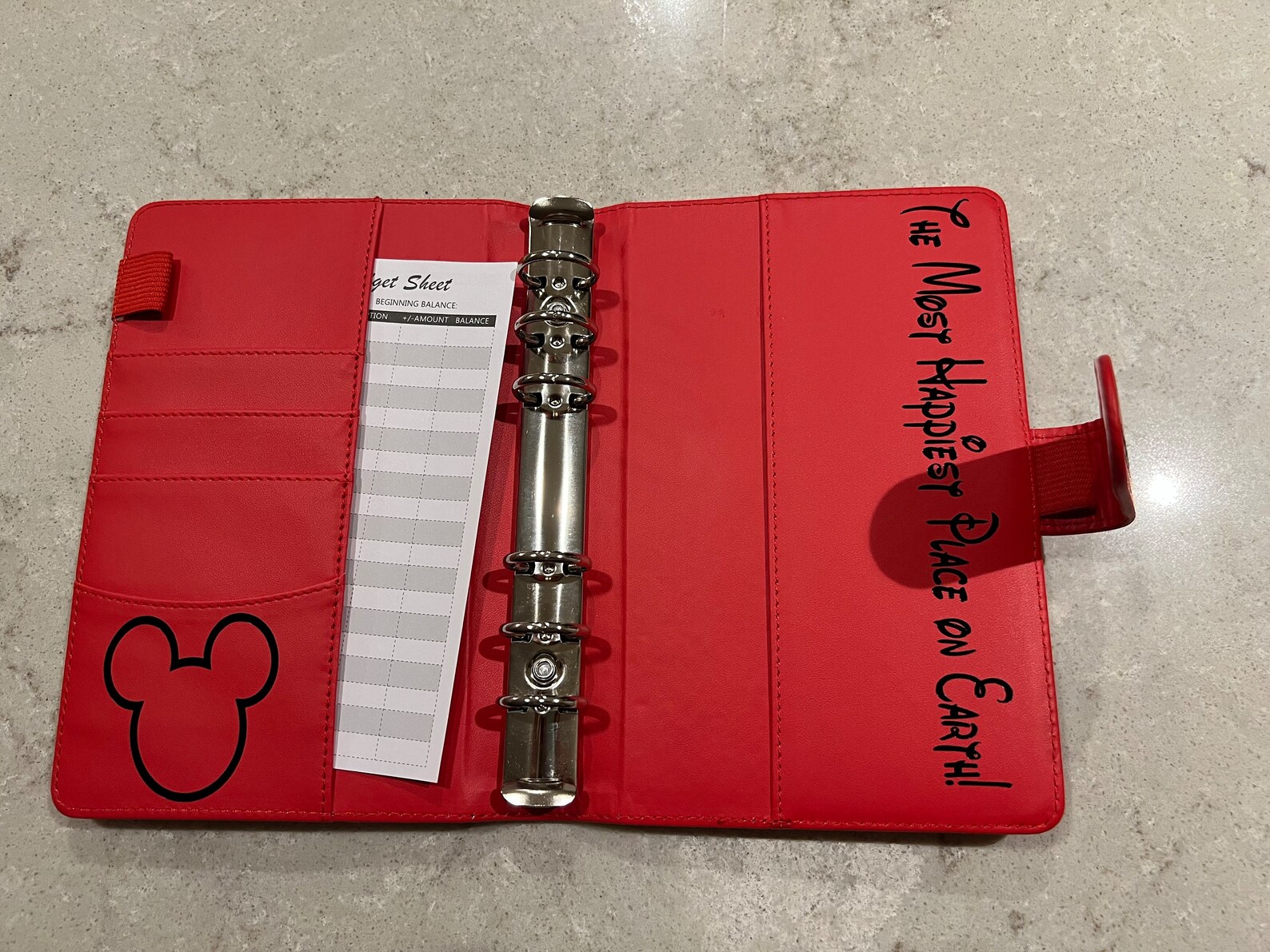 Mouse Button Binder Mouse Budget Binder - Etsy