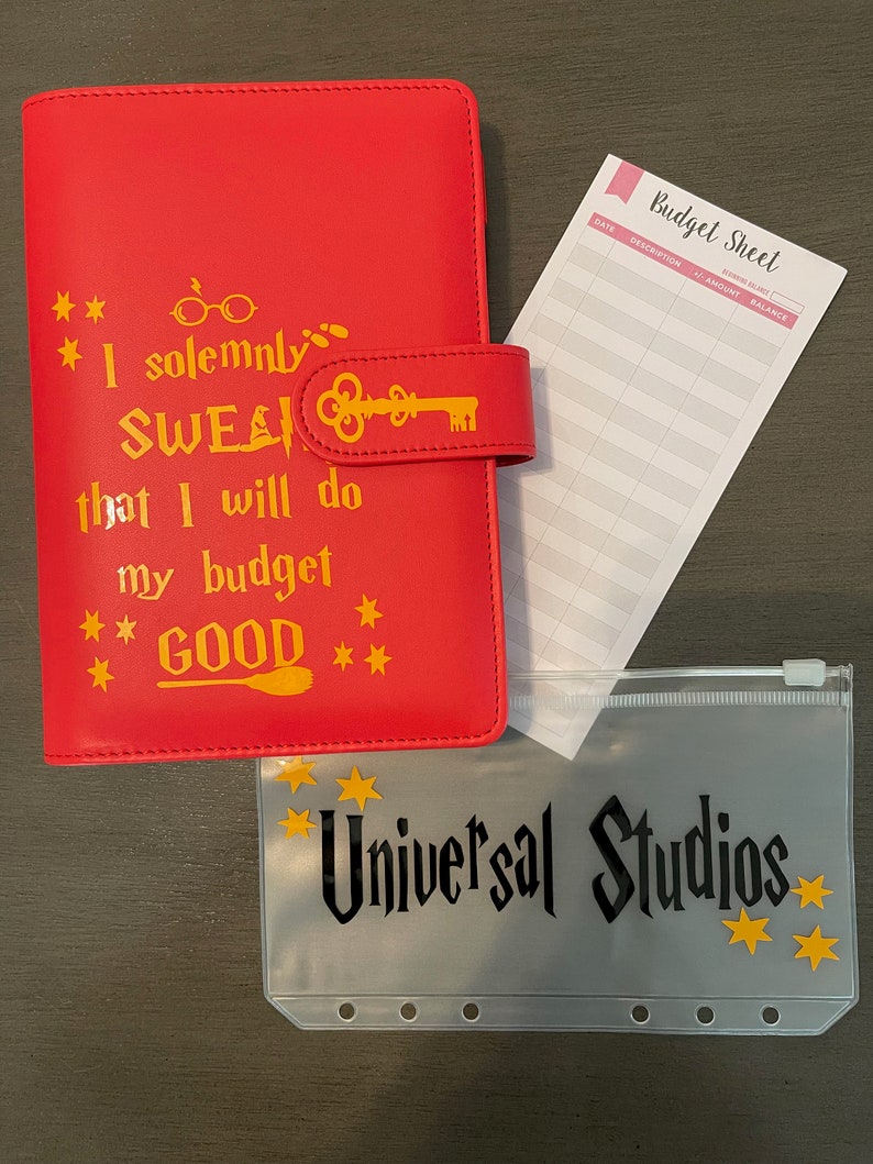 Harry Potter Budget Binder Budget Binder Cash Envelope Etsy