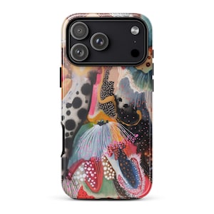 OCEAN WILD Phone Case | Abstract Sea Life Pattern | Colorful Artsy iPhone 17 Pro Max 16 15 14 13 MagSafe image 10
