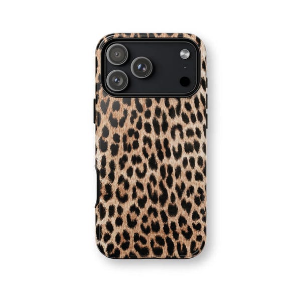 Small Cell Phone Purse Holder With Leopard Print
