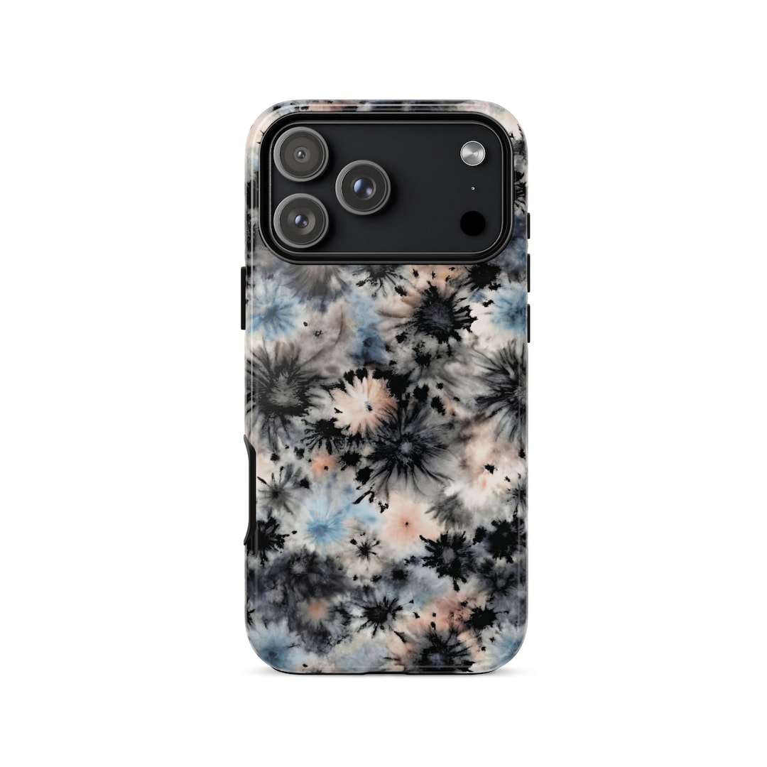 MISTY GARDEN Blue Floral Phone Case | iPhone 17 16 Pro Max 15 14 Plus ...