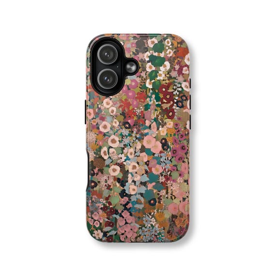 FLOWER GARDEN Floral MagSafe Phone Case | iPhone 17 Pro Max 16 Plus 15 14