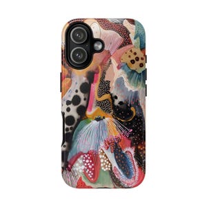 OCEAN WILD Phone Case | Abstract Sea Life Pattern | Colorful Artsy iPhone 17 Pro Max 16 15 14 13 MagSafe image 9