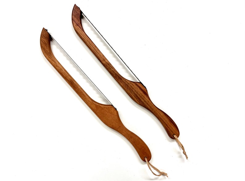 Bread knife, bread saw, kitchen knife, bread cutter, sharp knife, gift, handmade, gift, wood craft, kitchen tool image 3