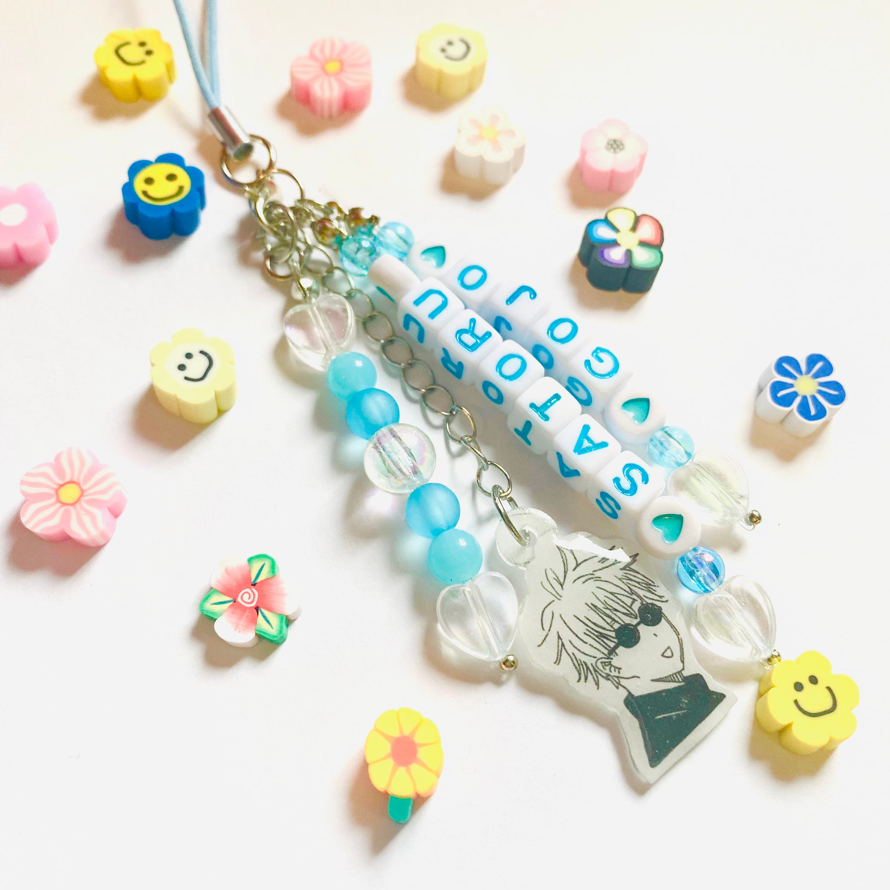 Anime Custom Keychain Phone Charm Etsy