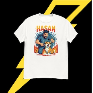 Camiseta personalizada de Hasan Piker Electro Buzz Dog