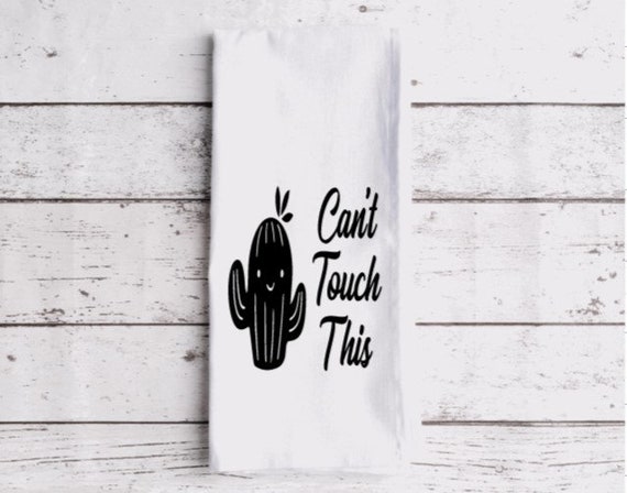 Can’t Touch This Cactus Tea Towel