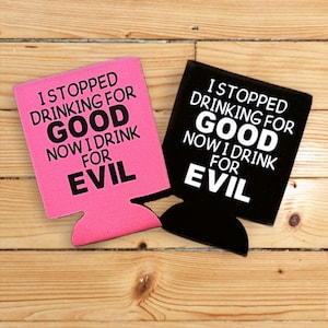 J&#39;ai arrêté de boire pour de bon maintenant, je bois pour le mal