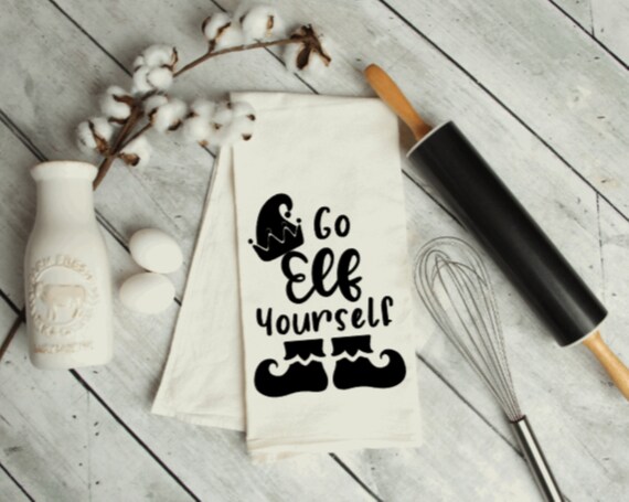 Kitchen Tea Towels With Funny Sayings for Tea Lovers 