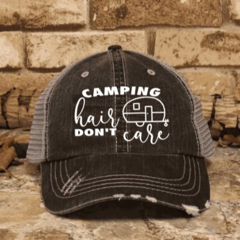 Camp Hair Don't Care - Etsy