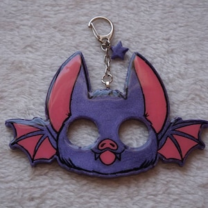 Bat keyring  with some defects
