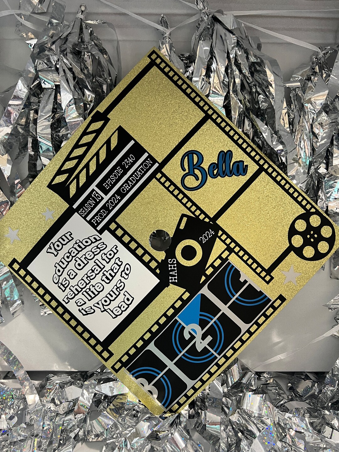 Personalized Graduation Cap Topper Custom Made Class of 2024 Grad Cap ...