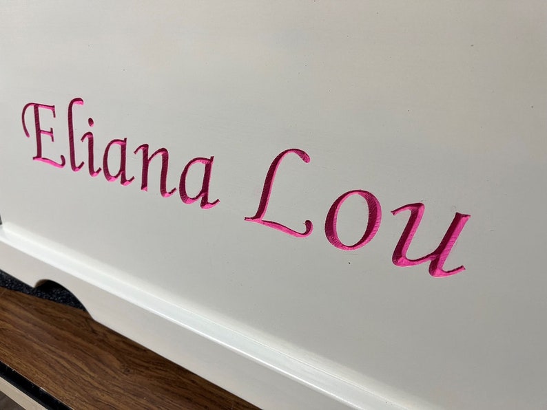 PERSONALIZED Toy Box, Toy Chest, Hope Chest Etsy