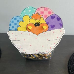 Easter Basket Cookie Jar Lids
