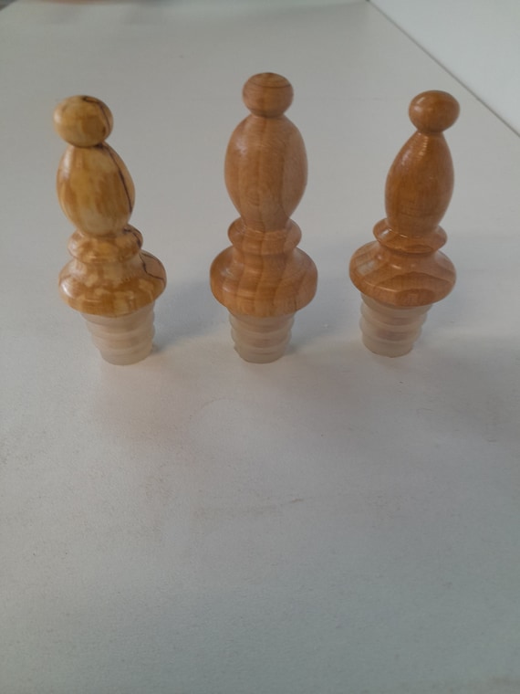 Bouchon de bouteilles en bois