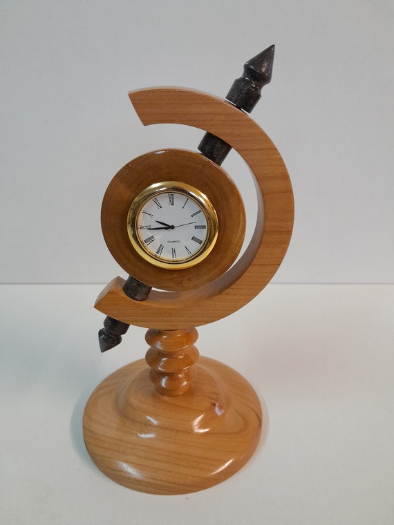 Pendulette sur bois