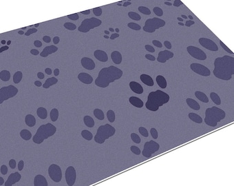 Schnunkes Napfunterlage – Schlabbermatte S23 – 450 x 350 mm – für Hunde und Katzen – 100% recycelbar – Made in Germany