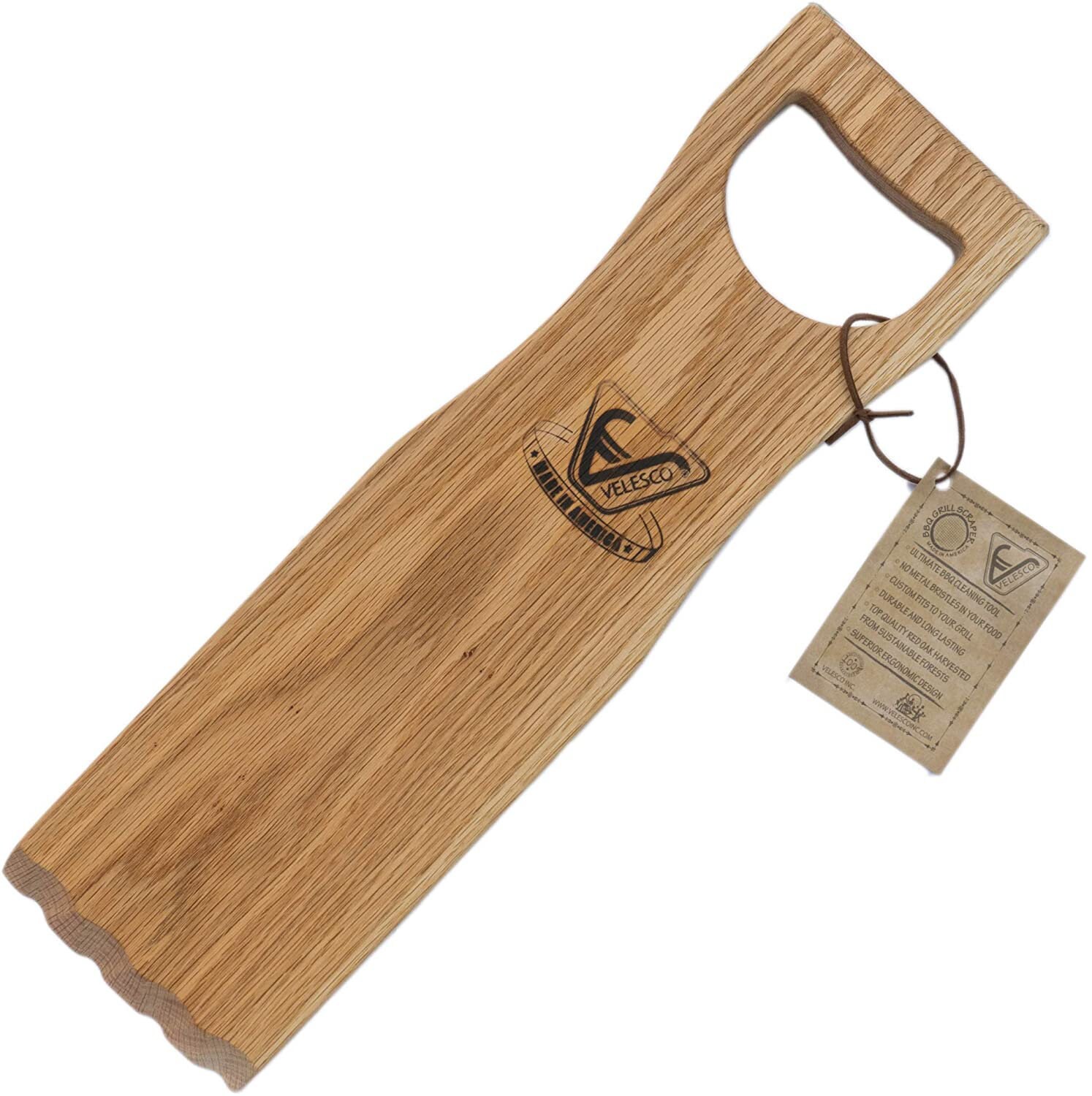 BBQ Wooden Grill Scraper Cleaner Pro Hecho a mano en Canadá Etsy