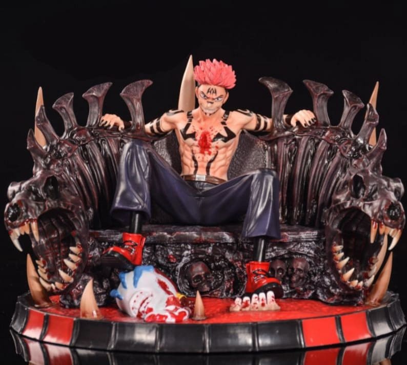 Jujutsu Kaisen Sukuna Sitting on Throne Action Figures Etsy UK