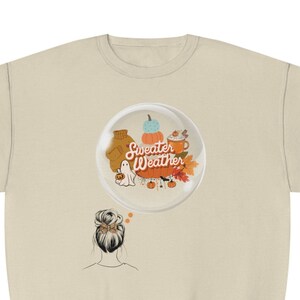 Fall Sweatshirt| Autumn Sweater | Sweater Weather Sweatshirt| Fall Vibes  | Fall Sweater | Pumpkin Spice Sweatshirt |