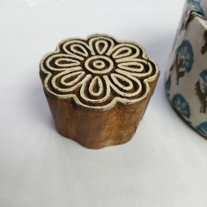 Holzblock Stempel/Druckblock Holzstempel/Druck auf Stoff, Ton, Tattoo, Henna, und Kekse/ Kunst und Handwerk Blöcke