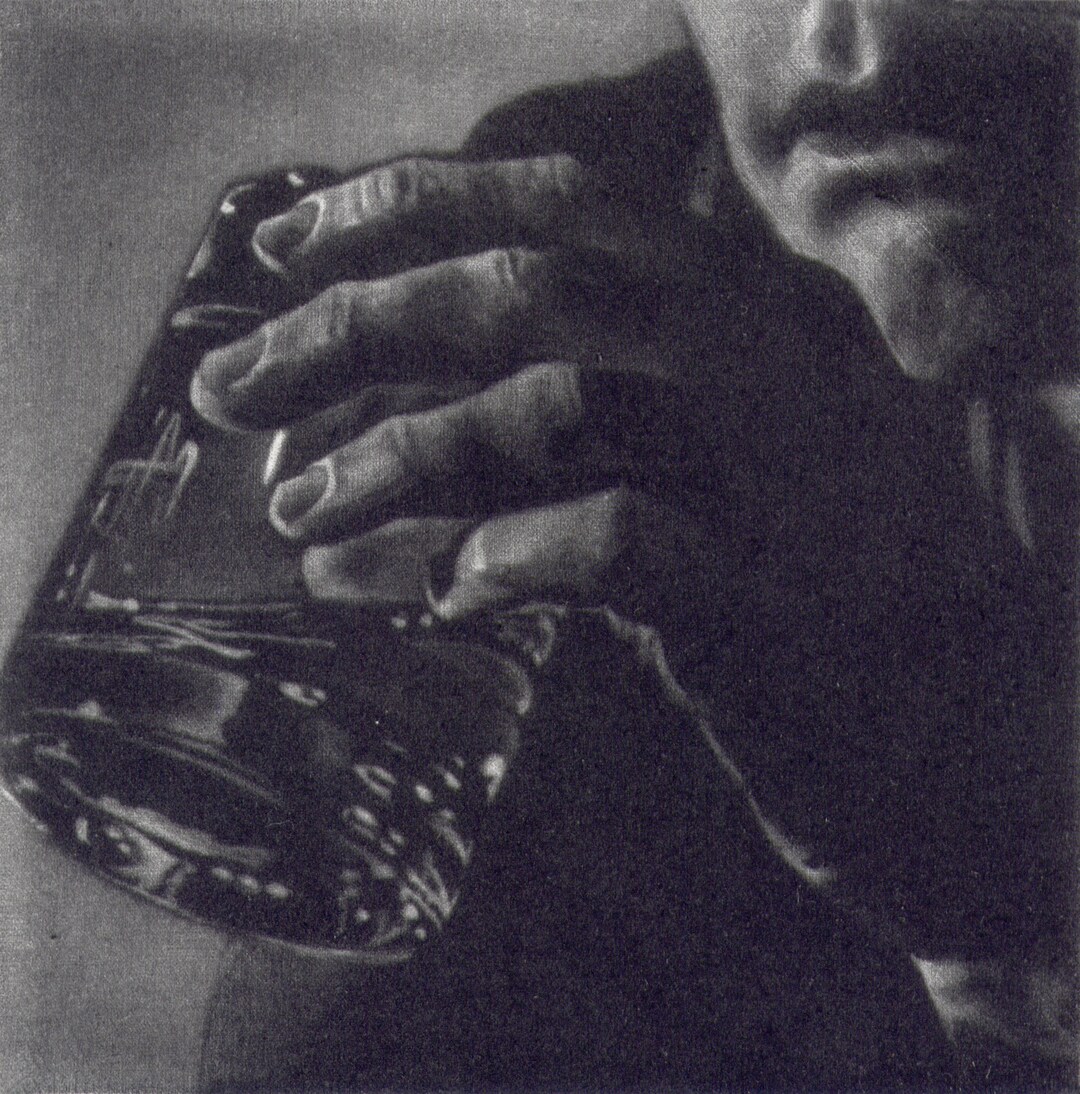 Resolvematted Original Art Werger Mezzotint From Transitions Series Etsy