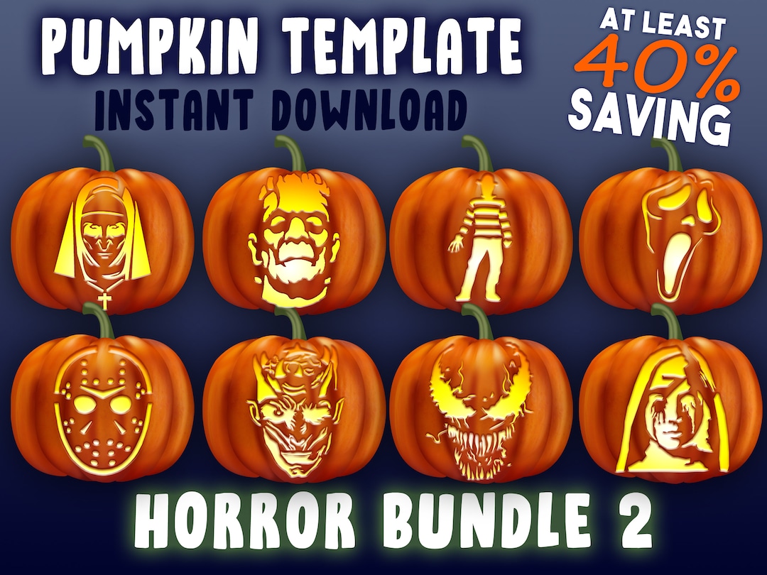 horror-bundle-2-pumpkin-carving-stencil-halloween-template-a4-jack-o