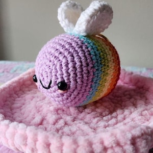 Pride Crochet Bumble Bee Amigurumi