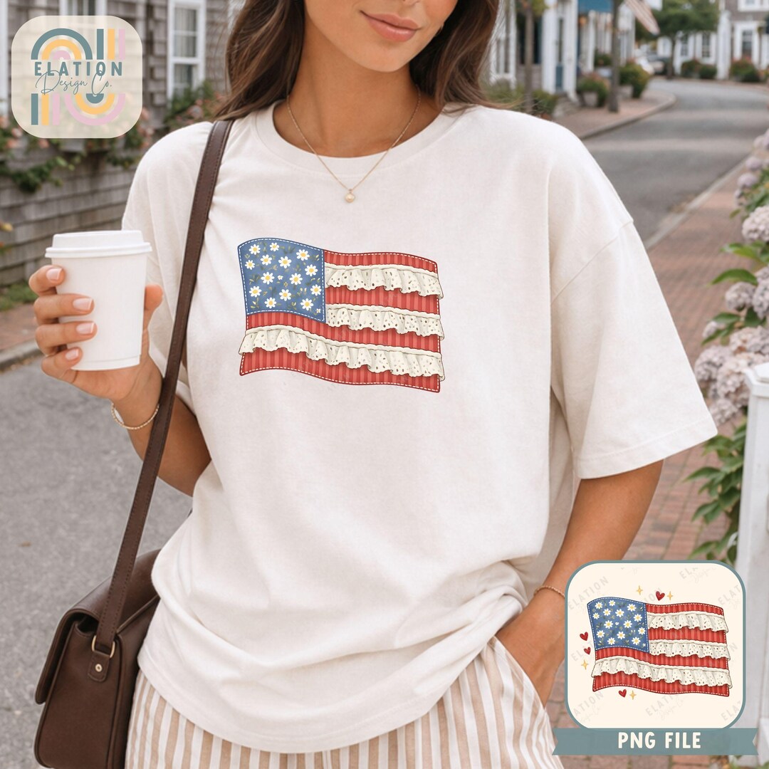 Coquette American Flag Png | Grandmacore, Cottagecore, 4th of July ...