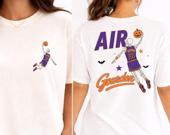 Air Gourdon SVG PNG Bundle Basketball Halloween,  Spooky Basketball, Halloween Sports Sublimation DTF