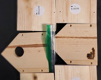 Paintable Bird House Kit