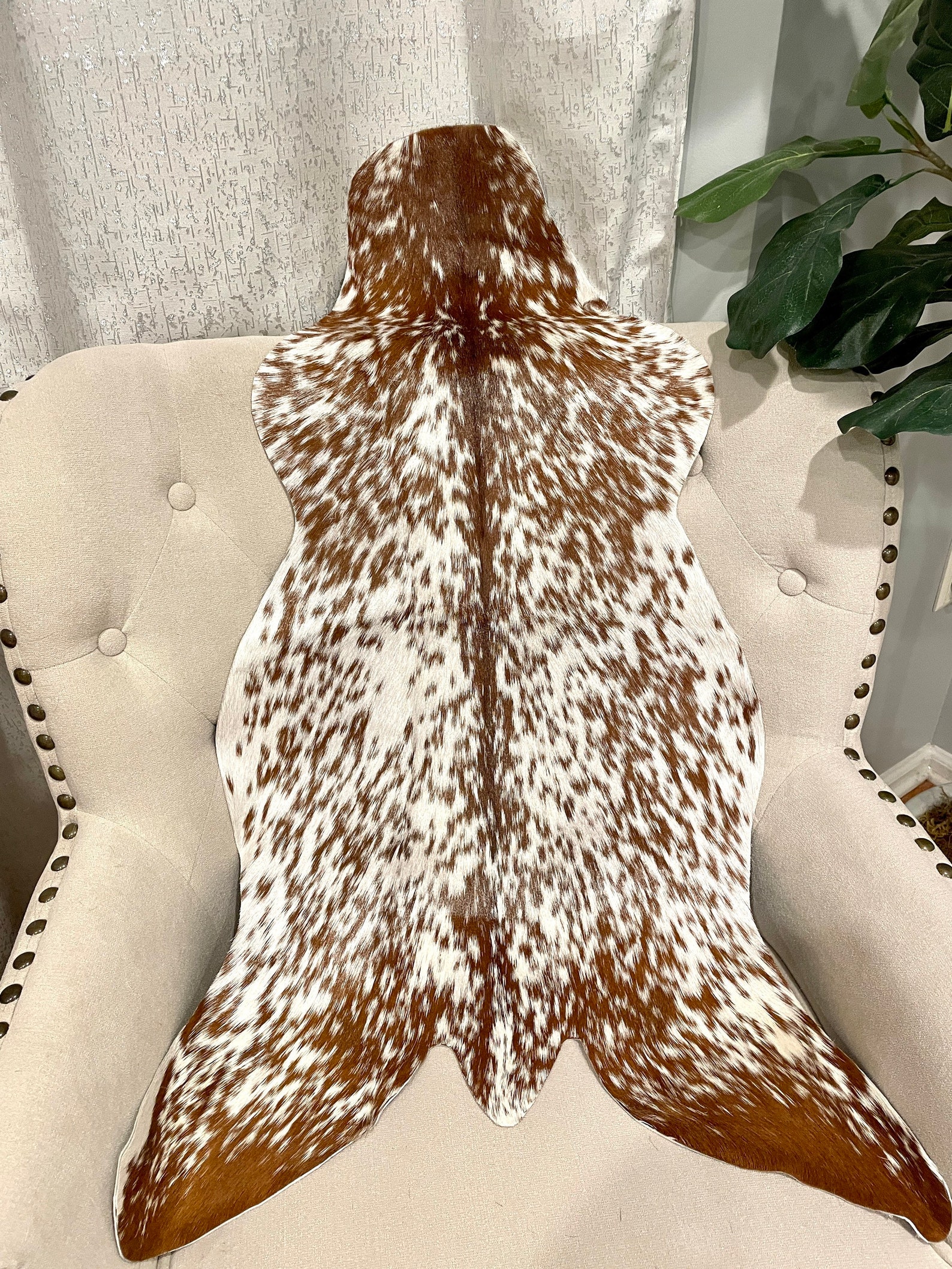 Genuine Hair on Goathide Rug, Goat Hide - Etsy