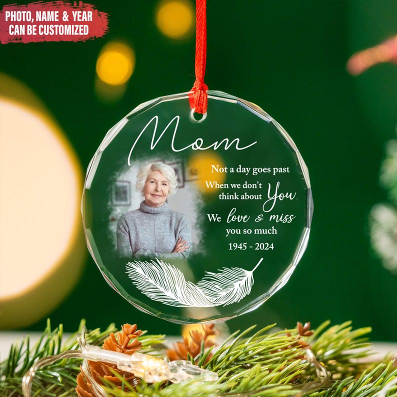 Not A Day Goes Past When We Don't Think About You Personalized Glass