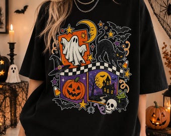 A Little Hocus Pocus Comfort Colors T-shirt, Vintage Halloween T-Shirt, Gift for Her, Halloween Shirt