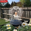 Not A Day Goes By That You Are Not Missed  - Personalized Solar Light, Memorial Gift, In Loving Gift, Solar Power Memorial Garden