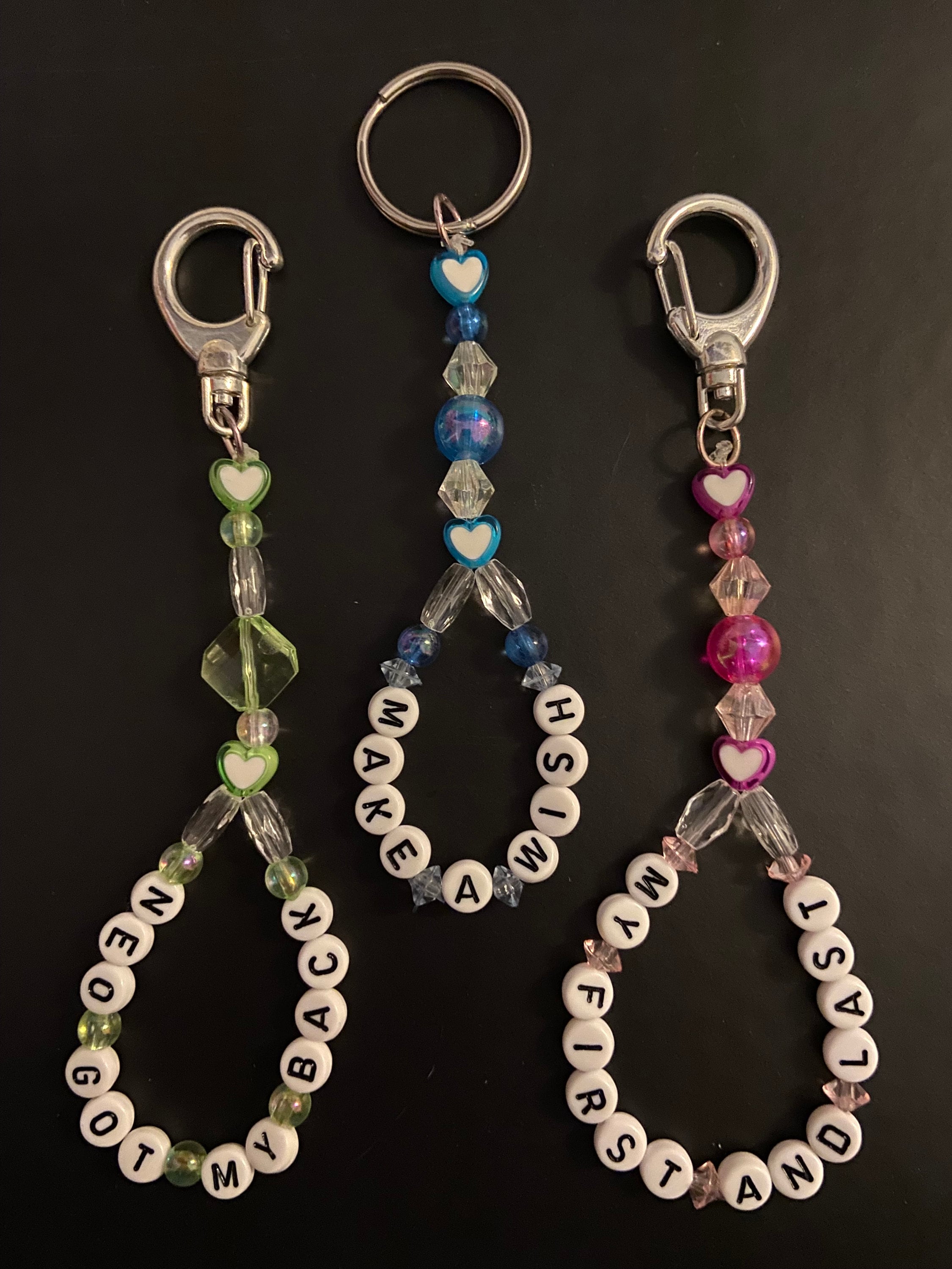 Custom Beaded Kpop Keychains Etsy