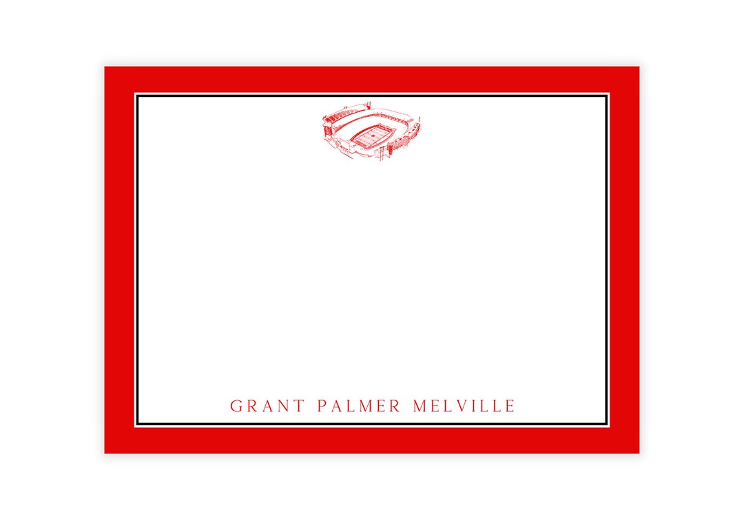 University of Stationery UGA Stationery Graduation Gift College