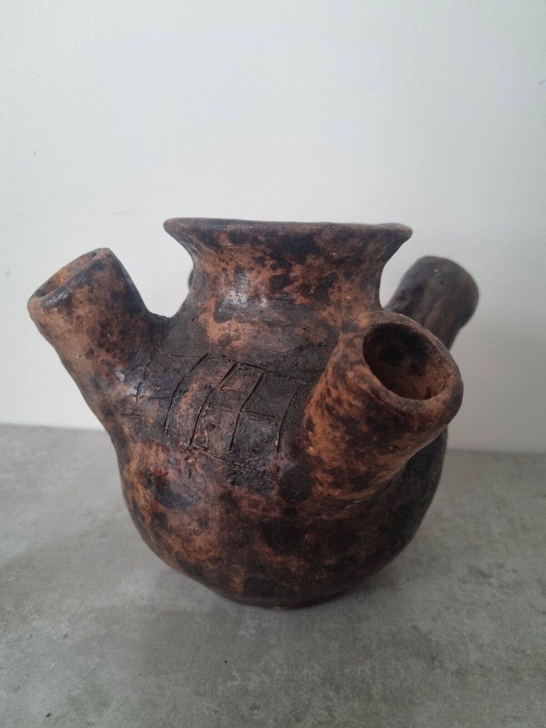 Antique 19th Century African Ugandan Clay Magical Drinking Pot Etsy