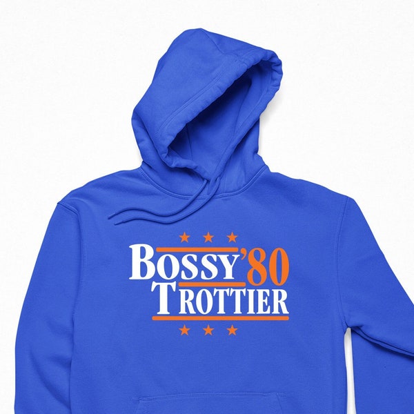 Bossy & Trottier '80 - Political Campaign Parody Hoodie - Hockey Legends For President Fan Sweatshirt Sweater S M L XL XXL 3XL