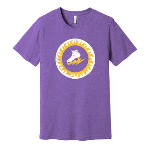 Koszulka New York Golden Blades Throwback z logo w stylu retro, z nadrukiem nieistniejącej drużyny hokejowej S M L XL XXL 3XL Fioletowy Złoty Czarny Biały Szary Wybór kolorów
