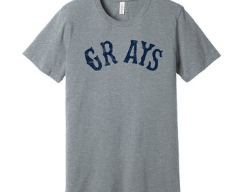 Homestead Grays Throwback Tee American Negro League Baseball Team S M L  XL XXL 3XL Black Red White Grey Color Choices Pennsylvania